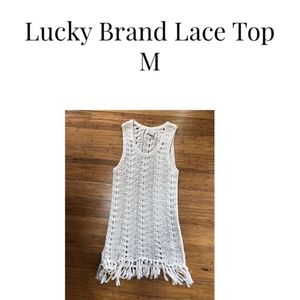 Lucky Brand Lace Top